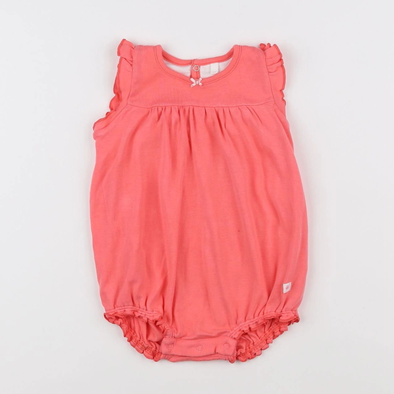 Petit Bateau - combinaison rose - 6 mois